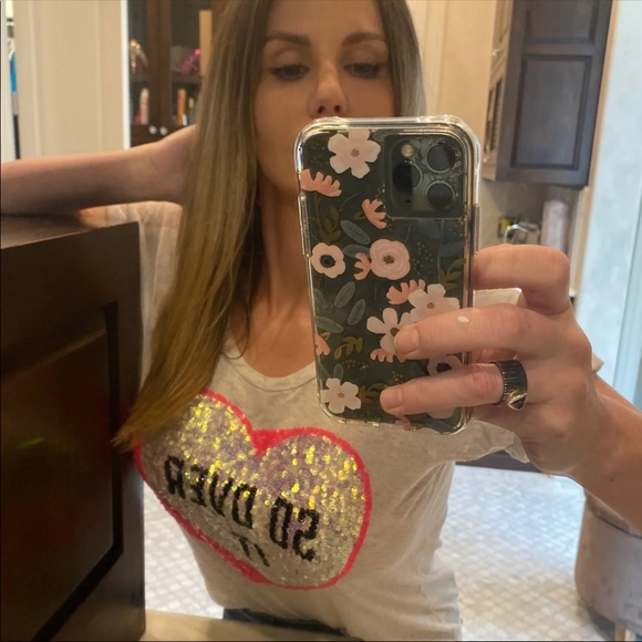 Victoria's Secret PINK Statement Tshirt XS EUC - Picture 2 of 8